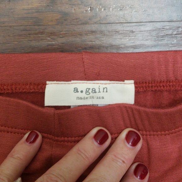 Rust color leggings - Picture 2 of 4